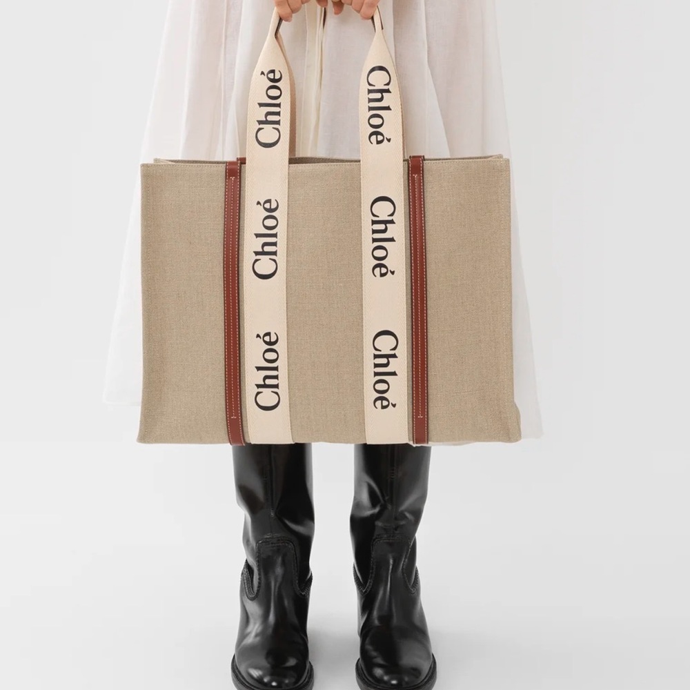 Lightly used Chloe large woody tote